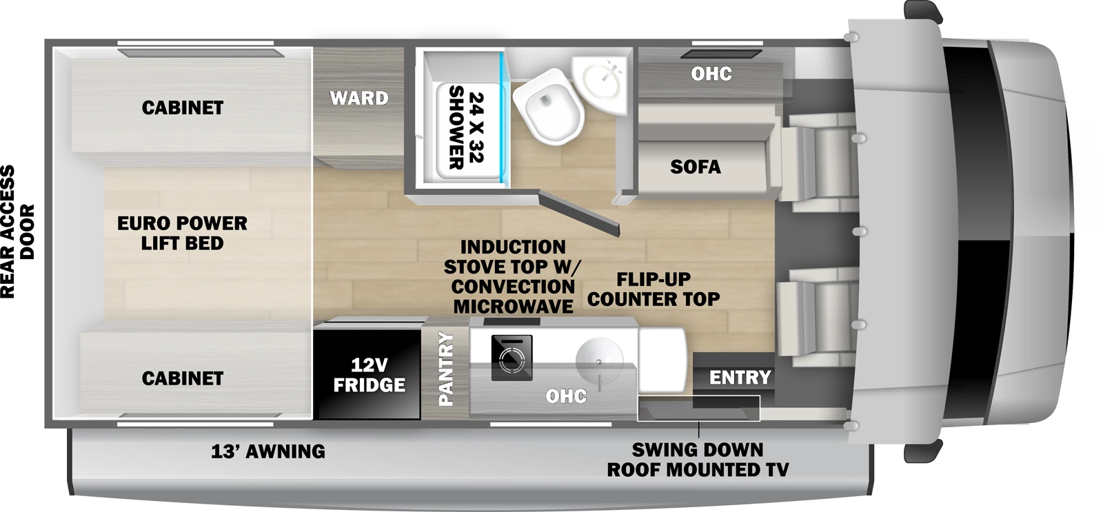Solera 21RP Floorplan